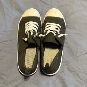 Women’s grey slip on shoes